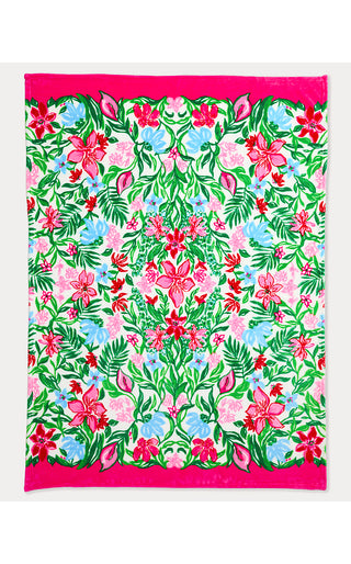 Paradise Engineered Blanket - Multi Glowing Gardens Engineered