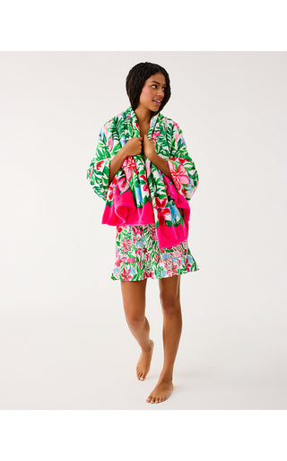 Paradise Engineered Blanket - Multi Glowing Gardens Engineered