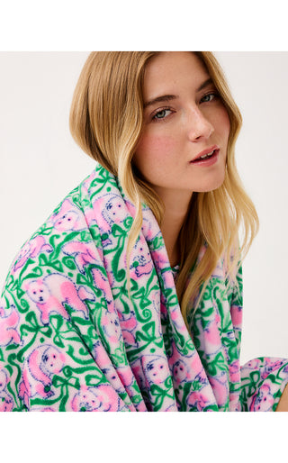 Paradise Engineered Blanket - Pink Quartz Panda N Bows Engineered