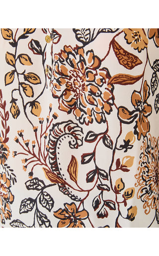 Elsa Silk Top - Coconut Take Meowt