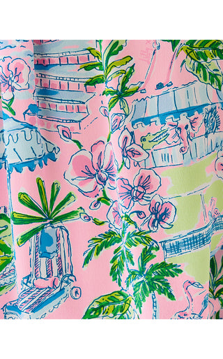 Elsa Silk Top - Conch Shell Pink Sunny Dee