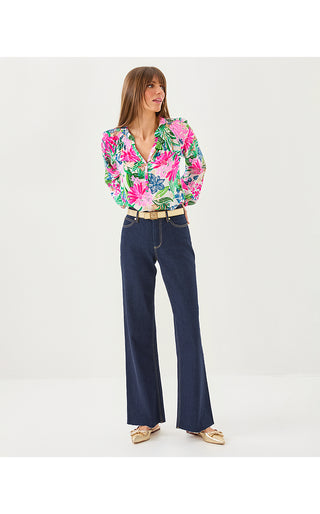 Elsa Silk Top - Multi Endless Summers