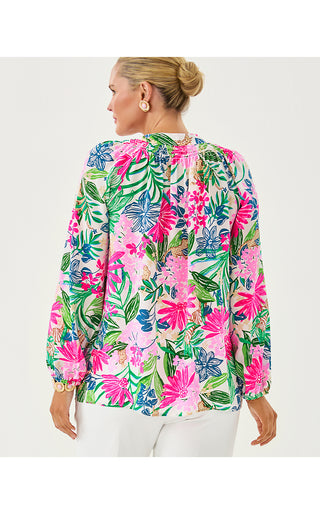 Elsa Silk Top - Multi Endless Summers