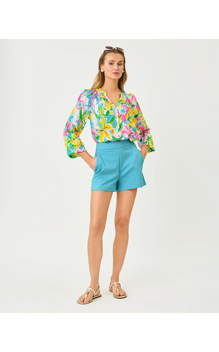 Elsa Silk Top - Multi Lovely Lilly