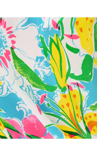 Elsa Silk Top - Multi Lovely Lilly