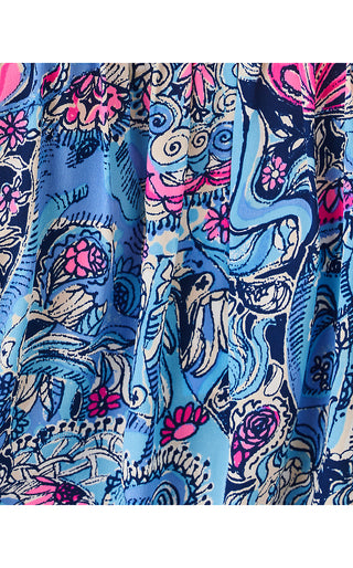 Elsa Silk Top - Multi Paisley Parade
