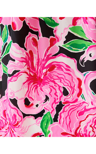 Elsa Silk Top - Onyx Party All The Time