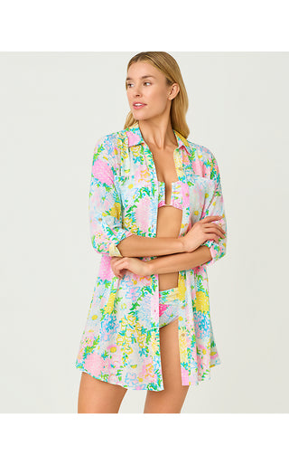 Natalie Coverup - Multi Lilly Garden