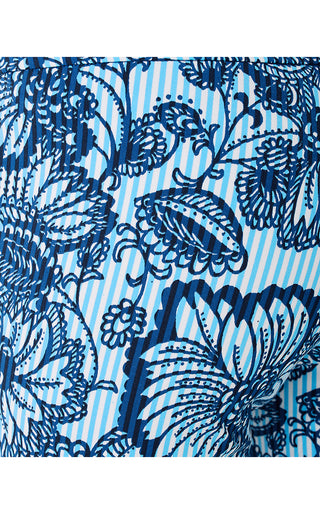 UPF 50+ Luxletic Corso Pant - Starlight Navy Proud As A Peacock Stripe