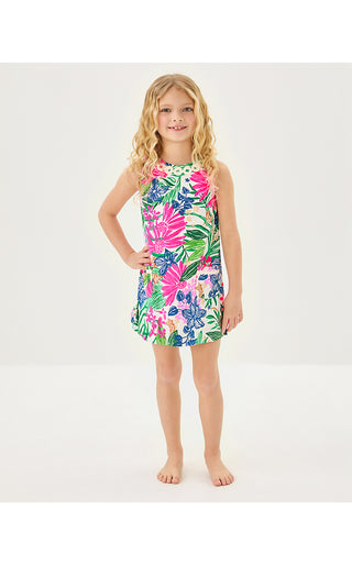 Girls Little Lilly Classic Shift Dress - Multi Endless Summers