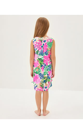 Girls Little Lilly Classic Shift Dress - Multi Endless Summers