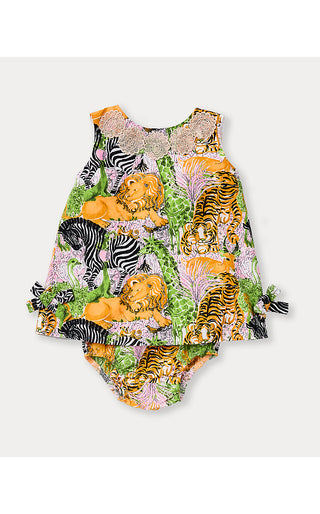 Baby Lilly Infant Shift Dress - Multi Lil Lillys Zoo