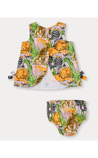 Baby Lilly Infant Shift Dress - Multi Lil Lillys Zoo