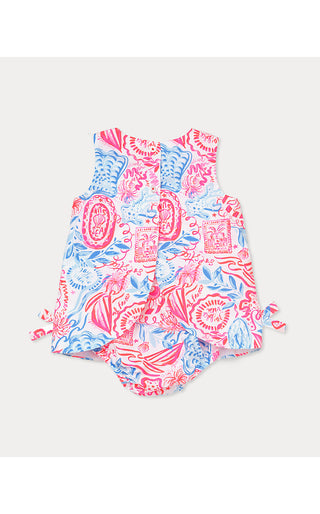 Baby Lilly Shift - Resort White Lil Sun Sea Sand