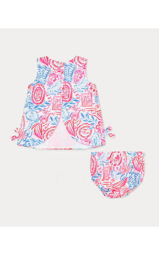 Baby Lilly Shift - Resort White Lil Sun Sea Sand