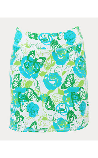 UPF 50+ Luxletic Maryana Skort - Resort White Monarch Rose
