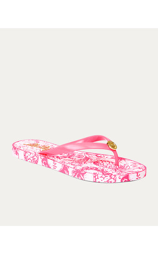 Pool Flip Flop - Cherry Blossom Pink Lil Fleur De Lilly