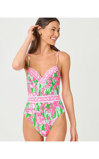 Palma One Piece Swimsuit - Putting Green Hannah