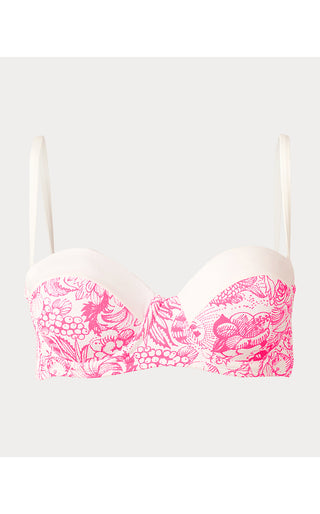 Leven Bikini Top - Cherry Blossom Pink Lil Fleur De Lilly