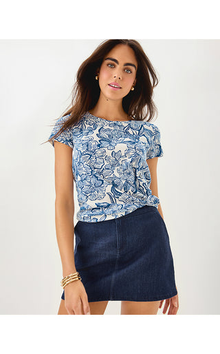 Etta Scoopneck Top - Coconut Unforgettable