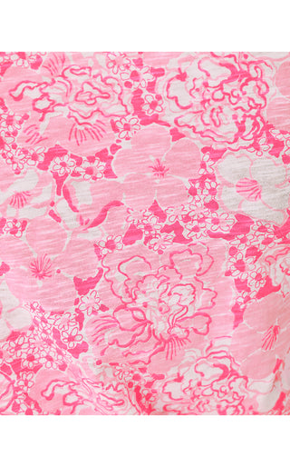 Etta Scoopneck Top - Conch Shell Pink Burst Of Joy