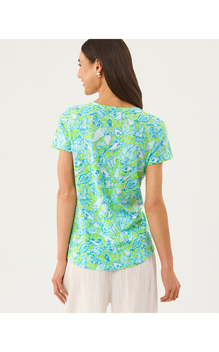 Etta Scoopneck Top - Day Dream Blue Throw Me A Line
