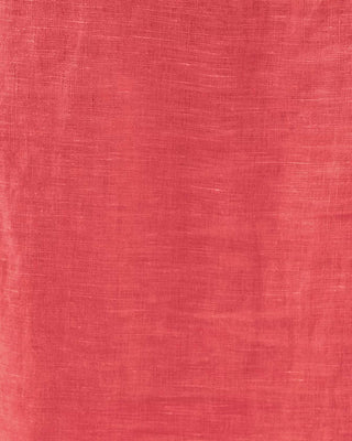 Sea View Linen Button Down Top - Cane Coral x Sorbet Pink