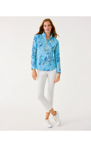 Upf 50+ Skipper Popover - Bellevue Blue Breakers Beach