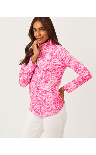 UPF 50+ Skipper Popover - Pink Aster A Rose By Any Other Name