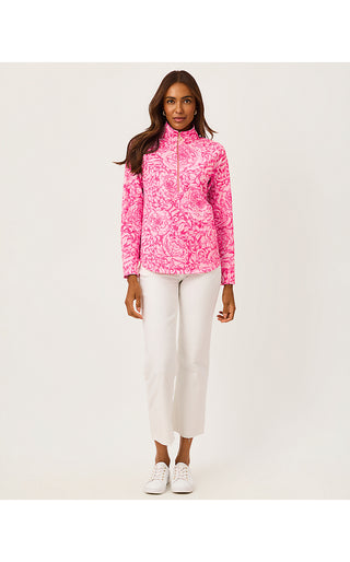UPF 50+ Skipper Popover - Pink Aster A Rose By Any Other Name