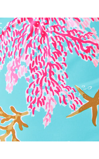 Brenta Tankini Top - Multi Royal Coral