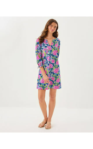 Cath Dress - Multi Dahlia Licious