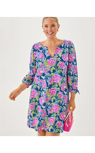 Cath Dress - Multi Dahlia Licious