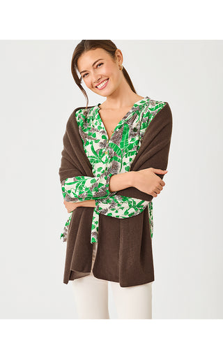 Lanelle Cashmere Wrap - Coco Beach