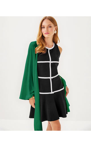 Lanelle Cashmere Wrap - Heathered Fiddle Leaf Green