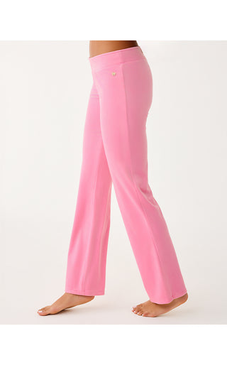 Dorsey Velour Pant - Confetti Pink