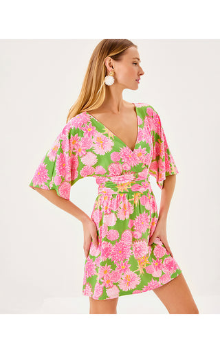 Parigi Knit Skort Romper - Multi Seaside Garden