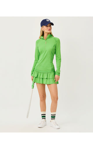 UPF 50+ Luxletic Miesha Scallop Skort - Chateau Green