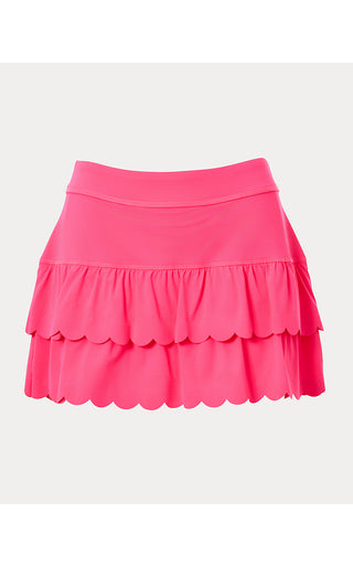 UPF 50+ Luxletic Miesha Scallop Skort - Lipstick Pink