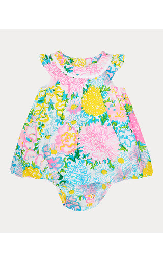 Baby Paloma Bubble Dress - Multi Lilly Garden