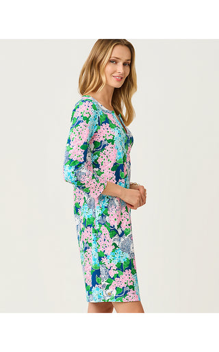 UPF 50+ ChillyLilly Nadine Dress - Starlight Navy Lydia The Lion