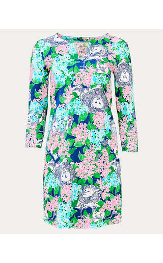 UPF 50+ ChillyLilly Nadine Dress - Starlight Navy Lydia The Lion