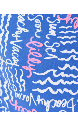 UPF 50+ Randee Rashguard One Piece Swimsuit - Sunwashed Blue Seacrets