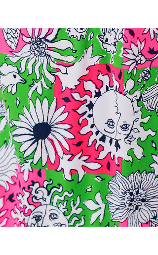 Ester One Piece Swimsuit - Cherry Blossom Pink Lil Chicken Check