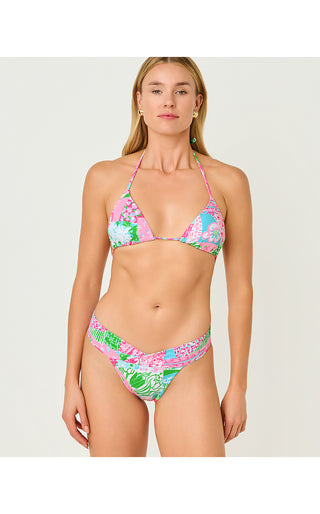 Jamya Bikini Top - Multi Crazy Quilt