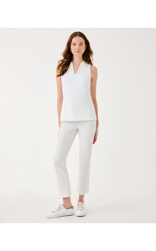 UPF 50+ Luxletic Corso Pant - Resort White