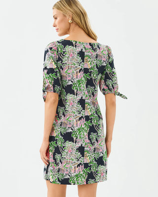 Easley T-Shirt Dress - Onyx PB Anniversary Toile
