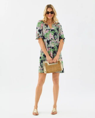 Easley T-Shirt Dress - Onyx PB Anniversary Toile