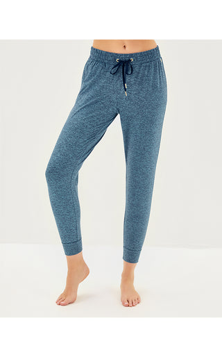 UPF 50+ Lillabeth Pant - Low Tide Navy X Tangier Teal