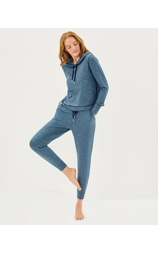 UPF 50+ Lillabeth Pant - Low Tide Navy X Tangier Teal